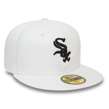 Casquette 59FIFTY MLB League Essential Chicago White Sox blanc-noir NEW ERA