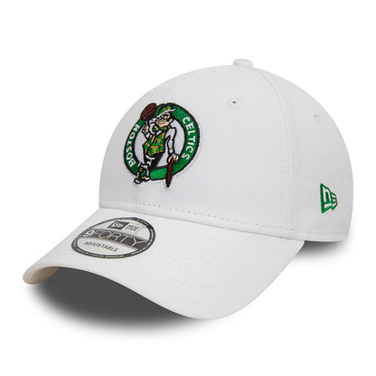 Casquette 9FORTY NBA Side Patch Boston Celtics blanc-vert NEW ERA