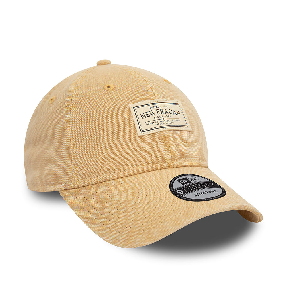 Casquette 9TWENTY NE Canvas en Coton avoine NEW ERA
