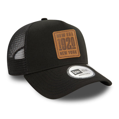 Casquette Trucker A-Frame NE Repreve noir NEW ERA