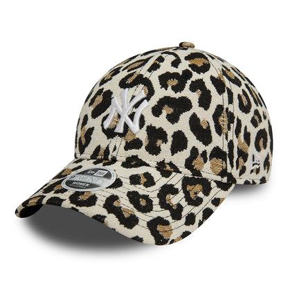 Casquette Femme 9TWENTY MLB Leo Jacquard New York Yankees léopard NEW ERA