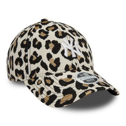 Casquette Femme 9TWENTY MLB Leo Jacquard New York Yankees léopard NEW ERA