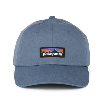 Casquette en Coton Bio P-6 Label Trad bleu fumée PATAGONIA