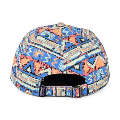 Casquette en Coton Bio High Hopes Geo Small P-6 Label Trad vert-bleu-multi PATAGONIA