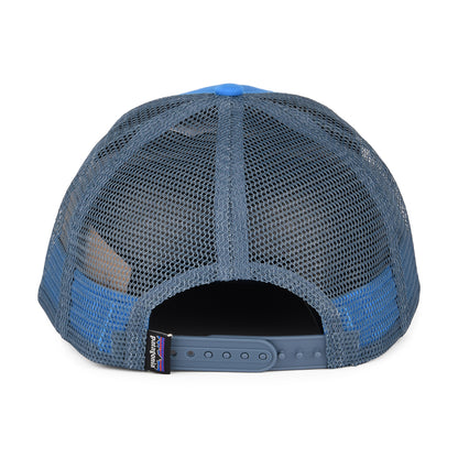 Casquette Trucker en Coton Bio LoPro P-6 Logo bleu PATAGONIA