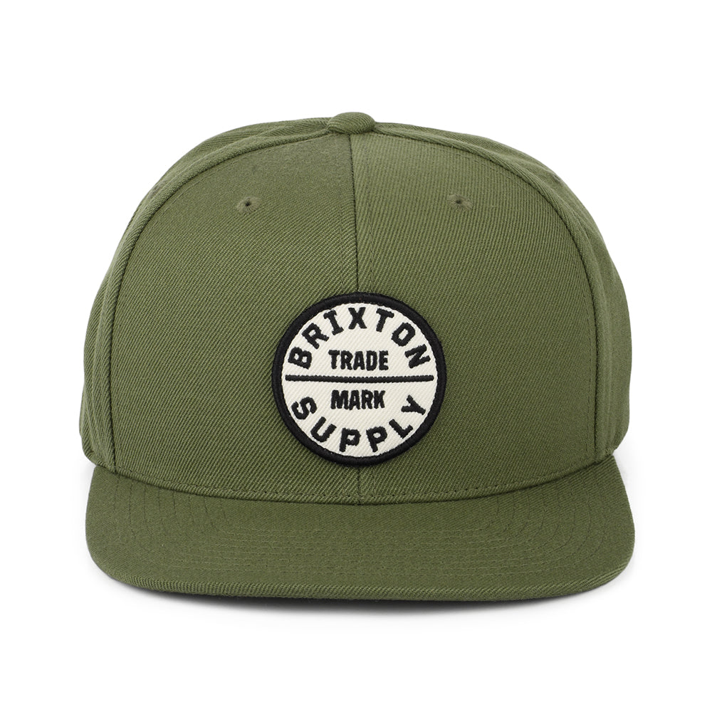 Casquette Snapback Oath III olive BRIXTON