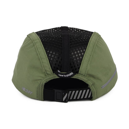 Casquette 5 Panel Pliable Running Stash olive foncé NEW BALANCE