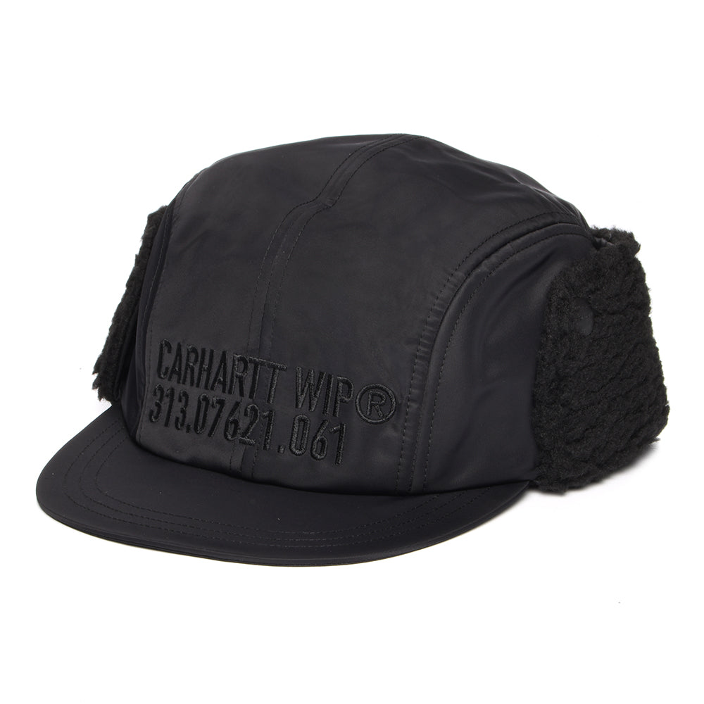 Casquette 4 Panel Avec Protège-Oreilles Olten noir CARHARTT WIP