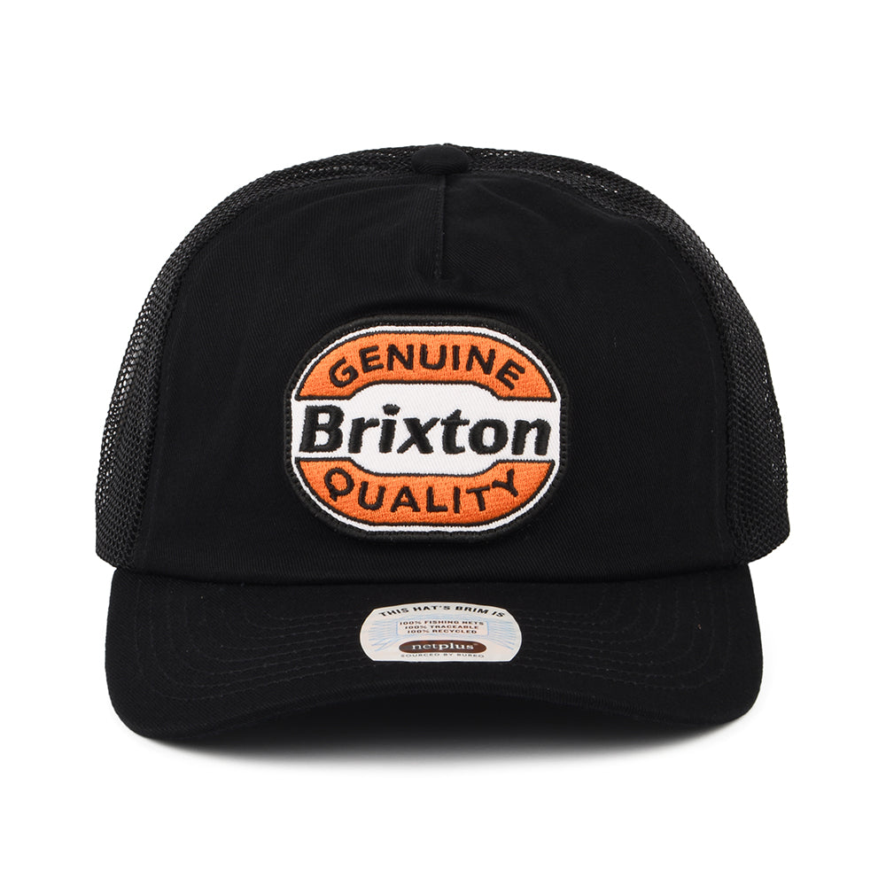 Casquette Trucker Keaton NetPlus MP noir BRIXTON