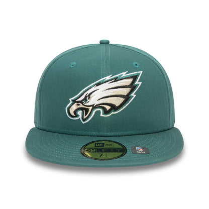 Casquette 59FIFTY NFL OTC Philadelphia Eagles vert NEW ERA
