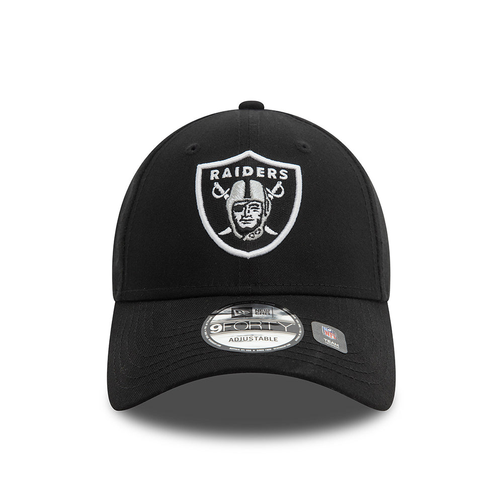 Casquette 9FORTY NFL Side Patch Las Vegas Raiders noir NEW ERA