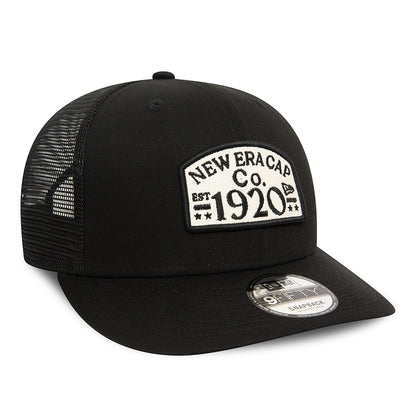 Casquette Trucker 9FIFTY Pré-Incurvée noir NEW ERA
