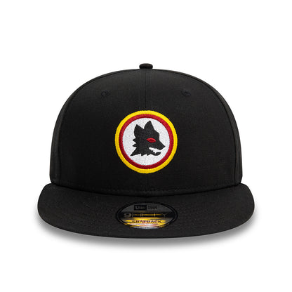 Casquette Snapback 9FIFTY Lupetto AS Roma noir NEW ERA