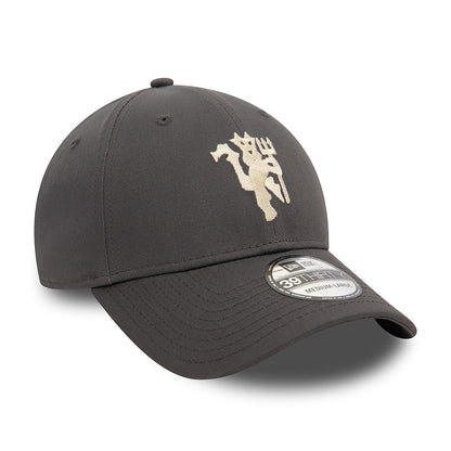 Casquette 39THIRTY Devil Crest Manchester United FC graphite NEW ERA