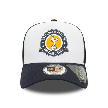 Casquette Trucker Graphic Repreve A-Frame Tottenham Hotspur FC bleu marine-blanc NEW ERA
