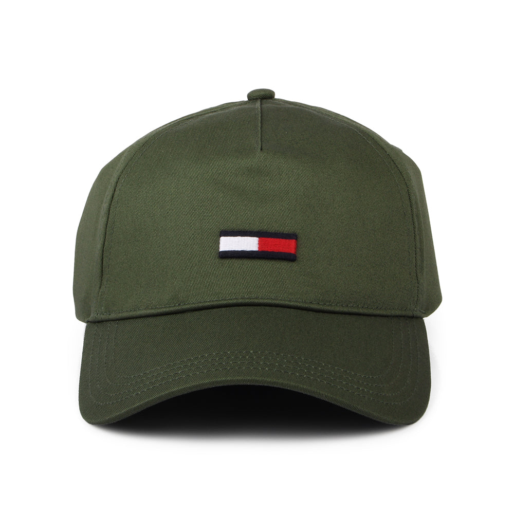 Casquette TJM Elongated Flag olive TOMMY HILFIGER