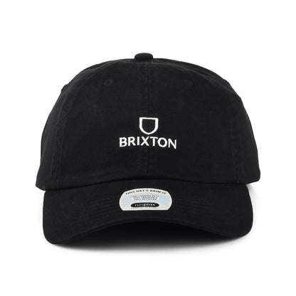 Casquette en Coton Alpha NetPlus LP noir-blanc BRIXTON