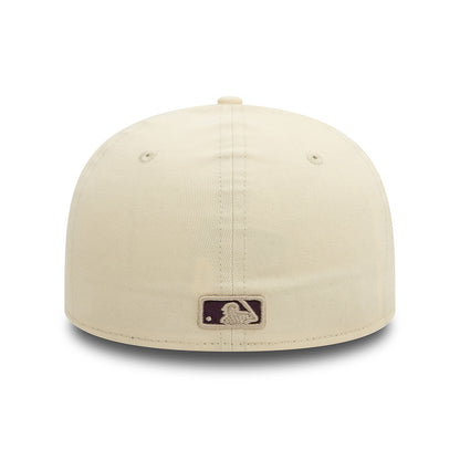 Casquette 59FIFTY MLB Seasonal World Series Low Profile New York Yankees crème clair-quetsche NEW ERA