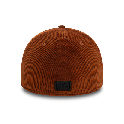 Casquette 39THIRTY MLB Cord New York Yankees marron-noir NEW ERA