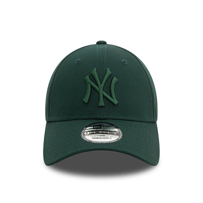 Casquette 9FORTY New York Yankees MLB League Essential vert foncé NEW ERA