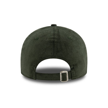 Casquette 9FORTY MLB Cord Oakland Athletics vert foncé NEW ERA