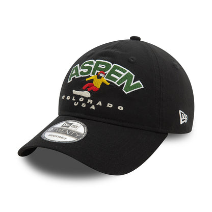 Casquette 9TWENTY Washed Ski Aspen noir NEW ERA