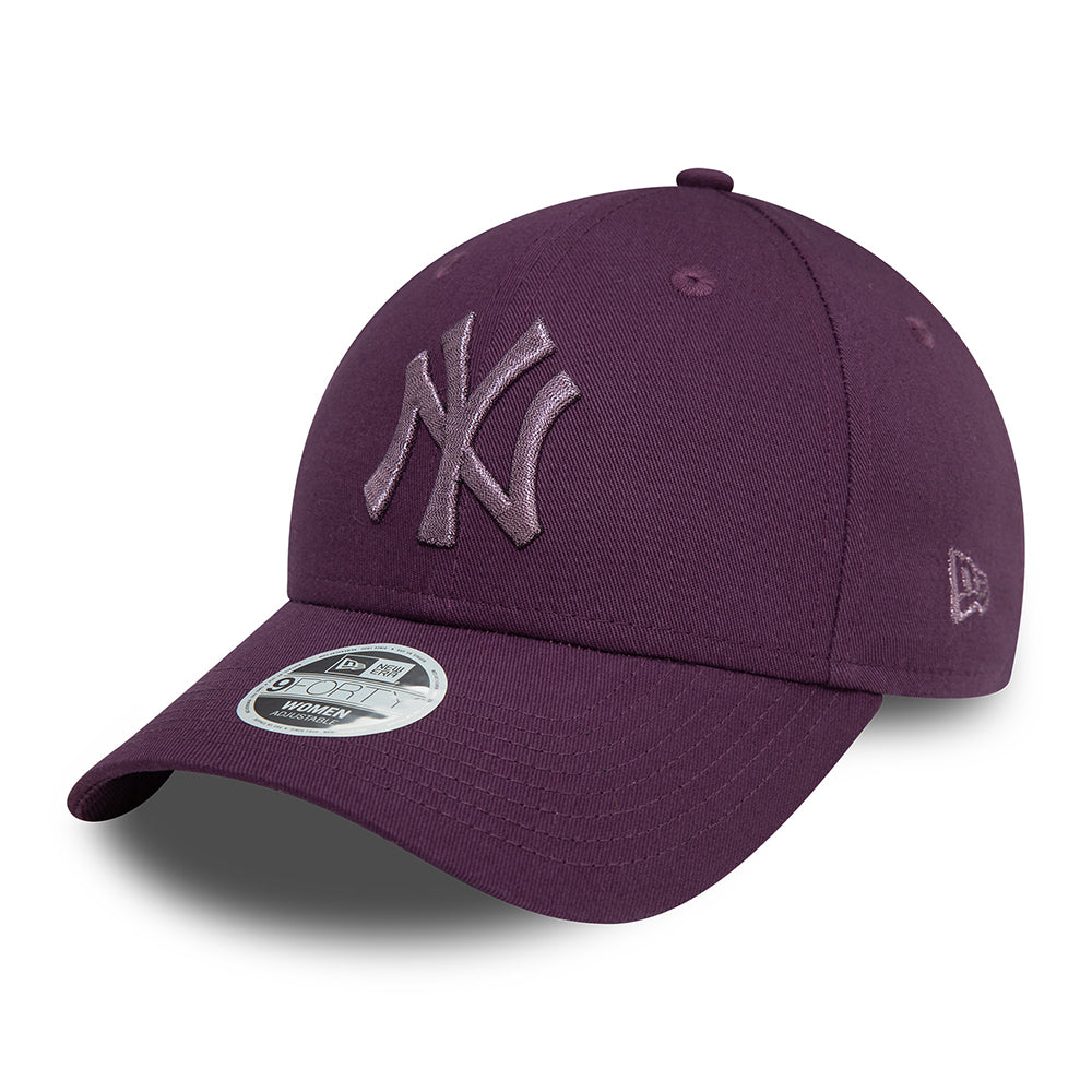 Casquette Femme 9FORTY MLB Metallic New York Yankees quetsche NEW ERA