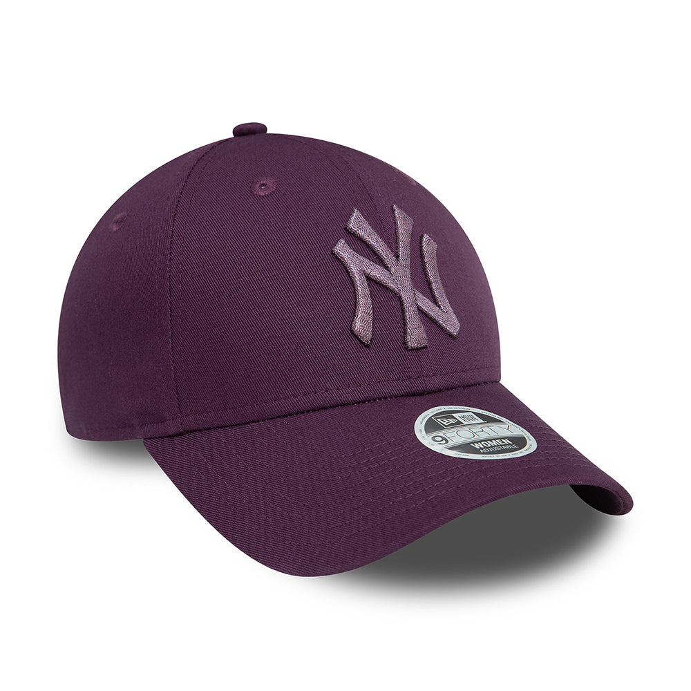 Casquette Femme 9FORTY MLB Metallic New York Yankees quetsche NEW ERA