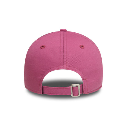 Casquette Femme 9FORTY MLB League Essential L.A. Dodgers mauve-blanc cassé NEW ERA