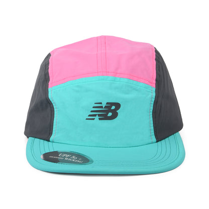 Casquette 5 Panel Recyclé Everyday bleu sarcelle-rose-graphite NEW BALANCE