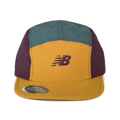 Casquette 5 Panel Recyclé Everyday moutarde-epicéa-prune NEW BALANCE