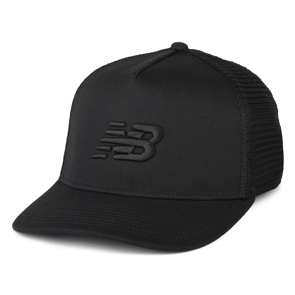 Casquette Trucker Sport Essentials noir sur noir NEW BALANCE
