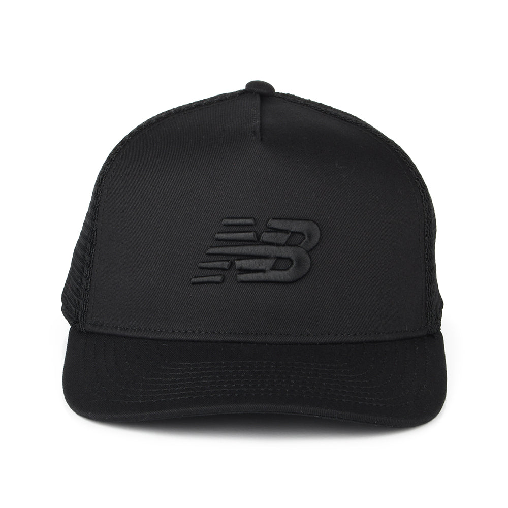 Casquette Trucker Sport Essentials noir sur noir NEW BALANCE