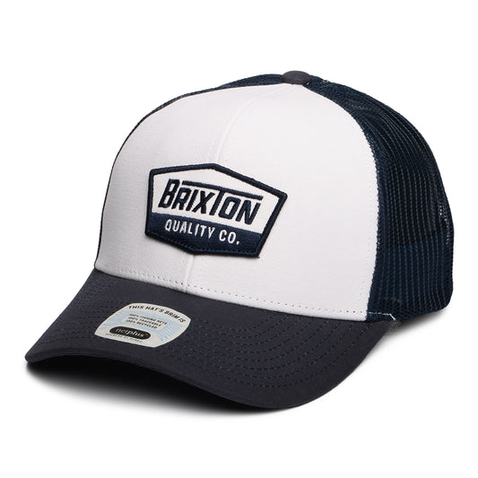 Casquette Trucker Regal NetPlus MP blanc-bleu marine délavé BRIXTON