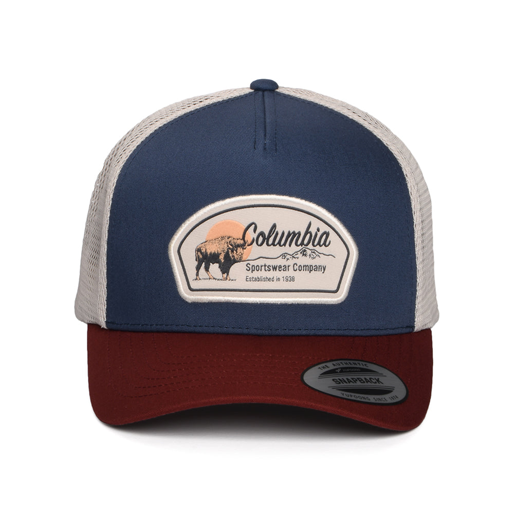Casquette Trucker Buffalo Roam Road Ready bleu marine-vin COLUMBIA