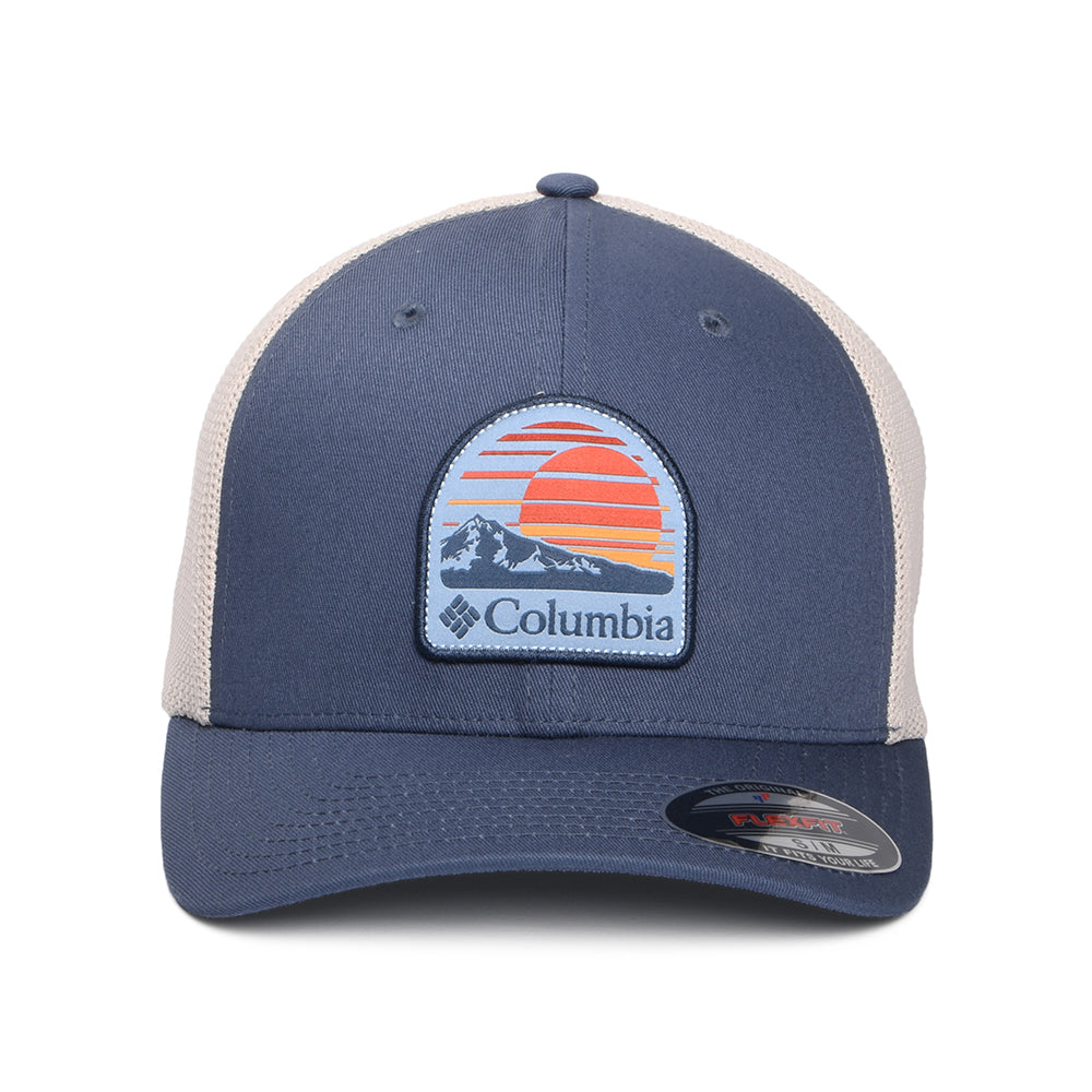 Casquette Trucker Flexfit Peaceful Perspective bleu marine-pierre COLUMBIA