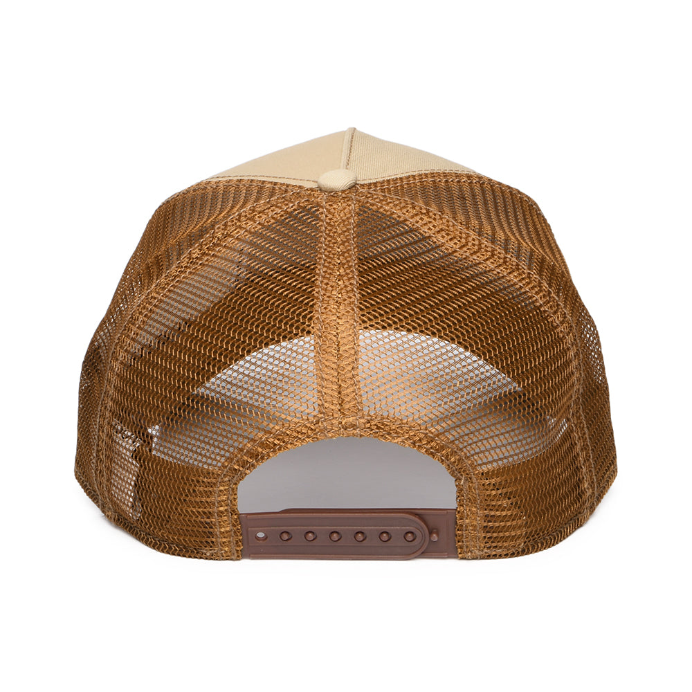 Casquette Trucker Rodeo beige-vin-marron clair STETSON