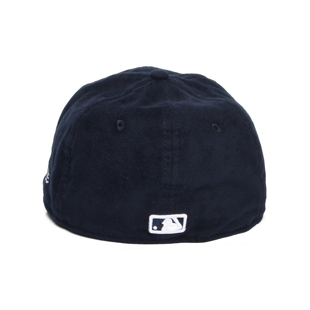 Casquette Calotte Rétro 59FIFTY MLB Moleskin Premium Detroit Tigers bleu marine-blanc NEW ERA