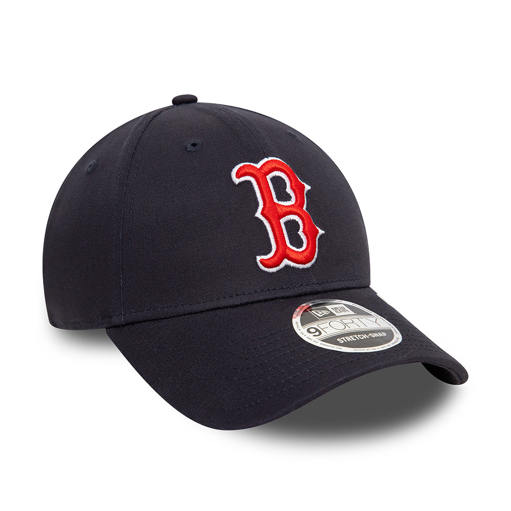 Casquette Snapback 9FORTY MLB Stretch Snap Boston Red Sox bleu marine NEW ERA