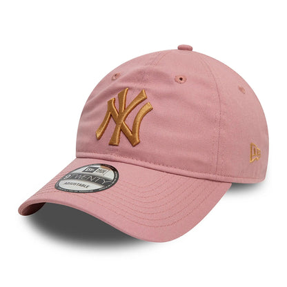 Casquette 9TWENTY MLB League Essential New York Yankees rose foncé-sable foncé NEW ERA