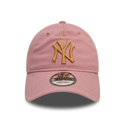 Casquette 9TWENTY MLB League Essential New York Yankees rose foncé-sable foncé NEW ERA