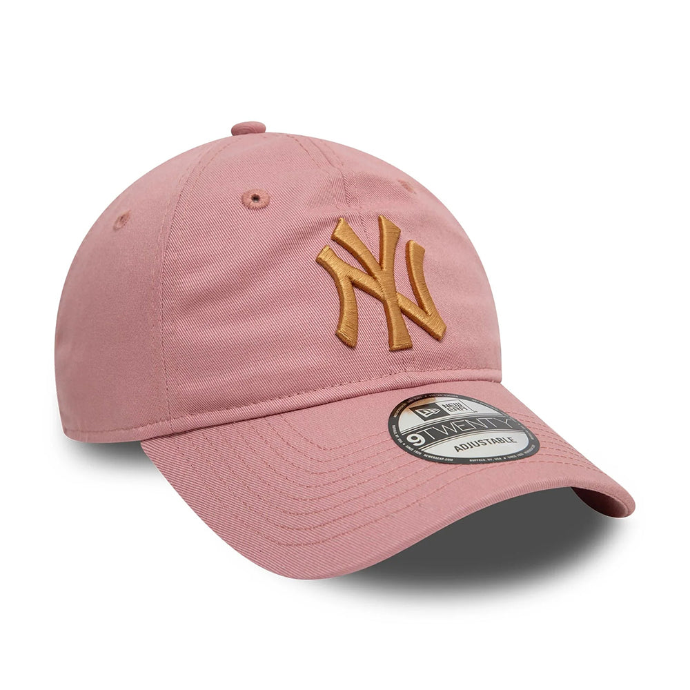 Casquette 9TWENTY MLB League Essential New York Yankees rose foncé-sable foncé NEW ERA