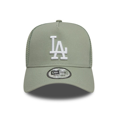 Casquette Trucker MLB League Essential A-Frame L.A. Dodgers sauge-blanc NEW ERA