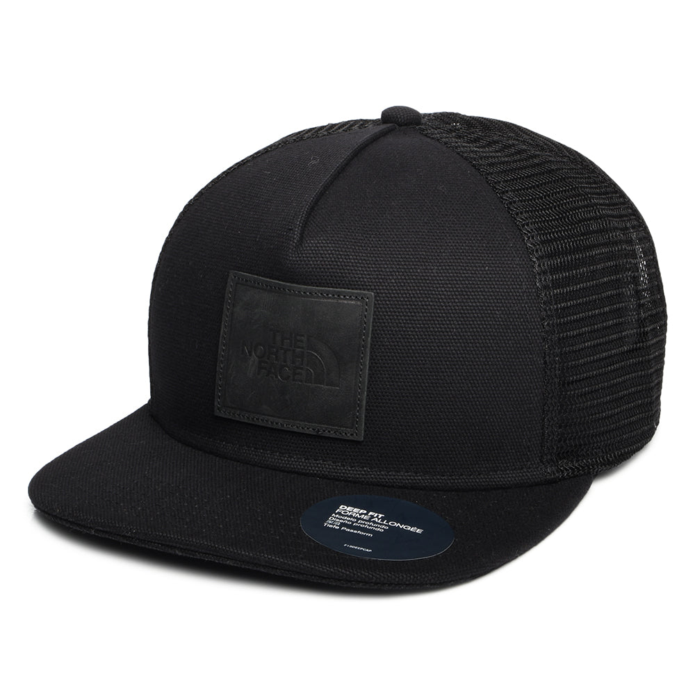 Casquette Trucker à Visière Plate Half Dome noir THE NORTH FACE