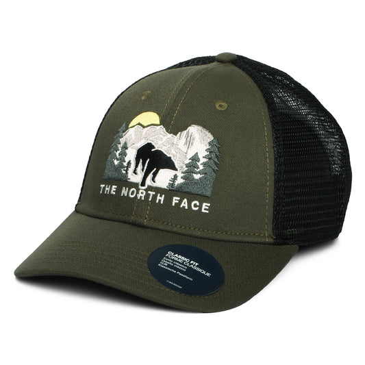 Casquette Trucker Recyclé Embroidered Mudder olive THE NORTH FACE