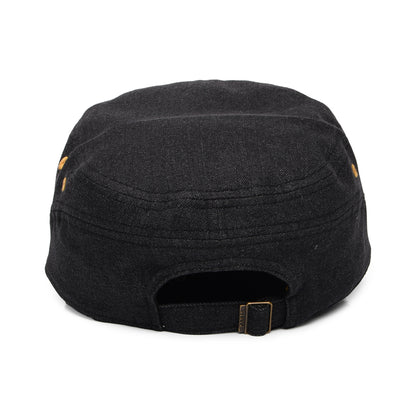 Casquette Militaire en Coton Montania noir BARTS
