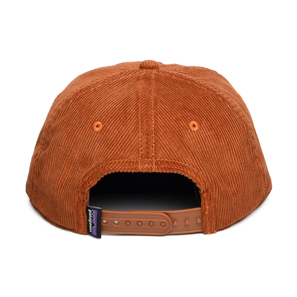 Casquette Snapback en Velours Côtelé 73 Skyline sienne brûlée PATAGONIA