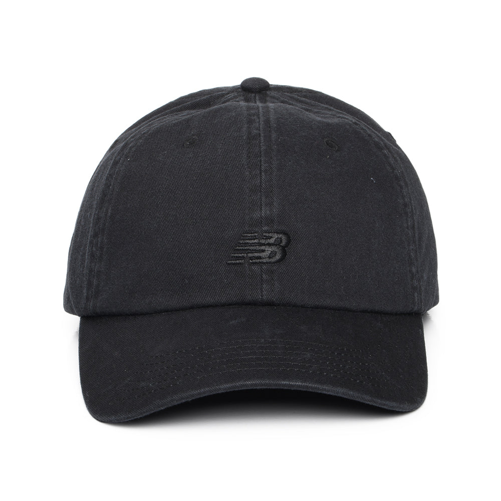 Casquette en Coton Sergé Classic V 2.0 noir sur noir NEW BALANCE