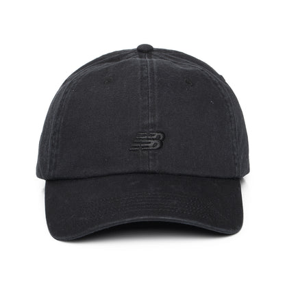 Casquette en Coton Sergé Classic V 2.0 noir sur noir NEW BALANCE