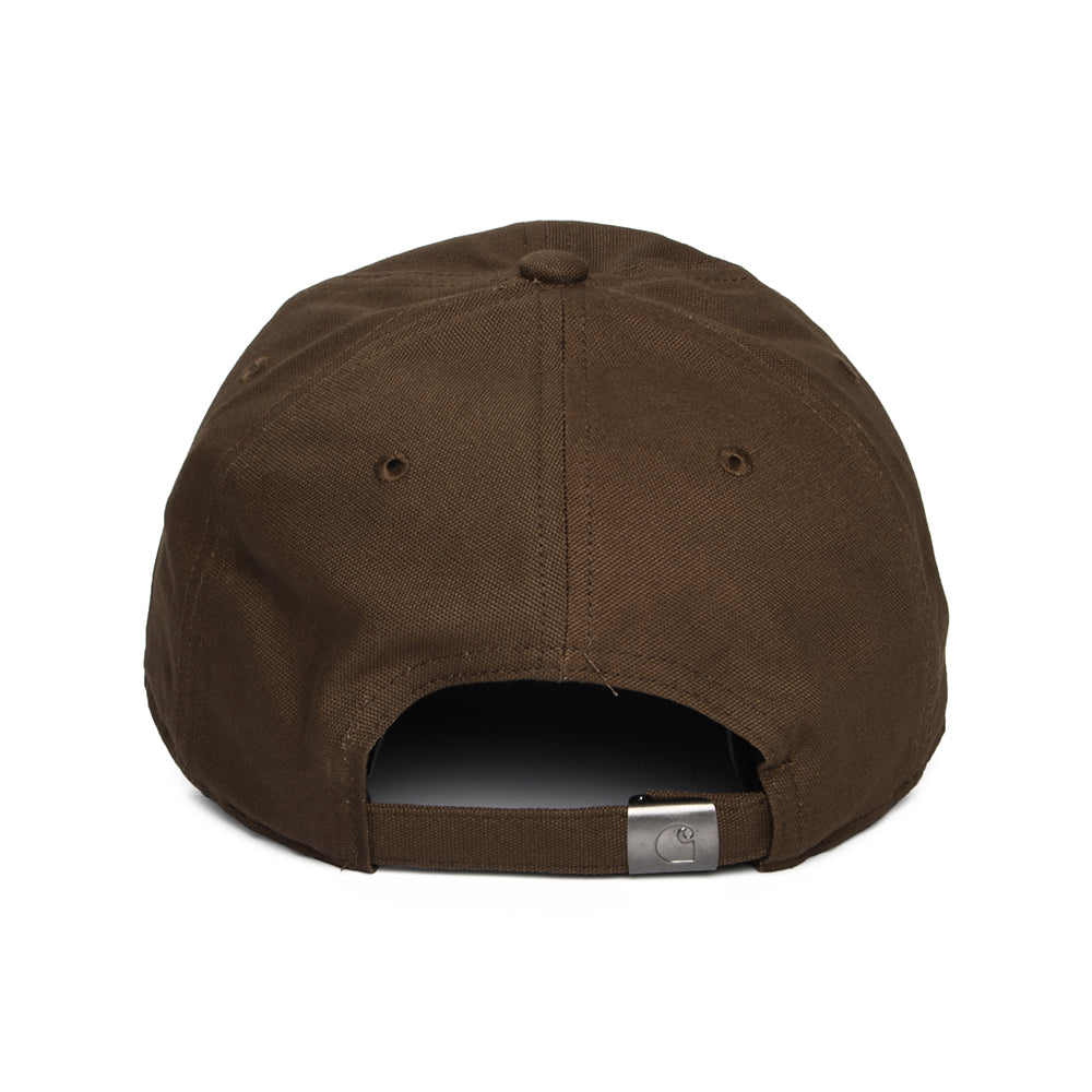 Casquette en Toile de Coton Script marron CARHARTT WIP